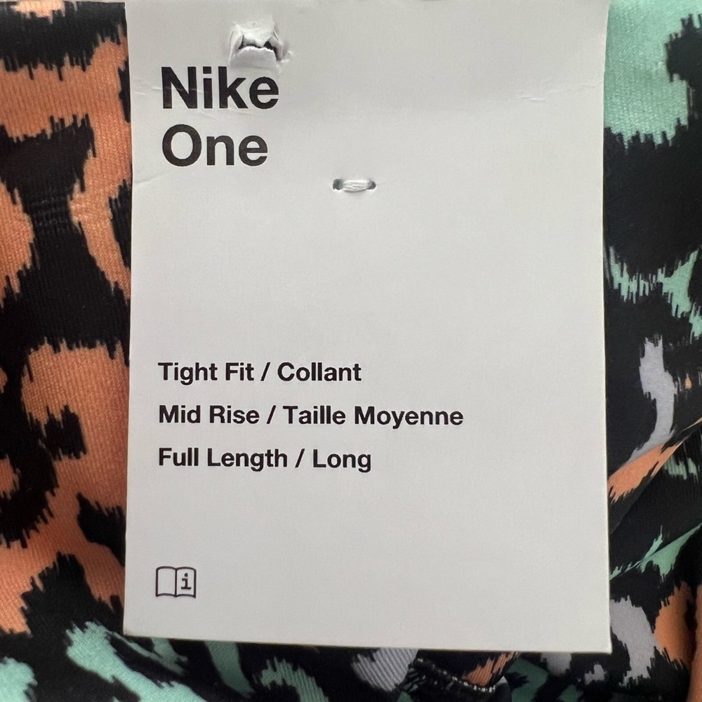Nike Dri-FIT One DZ3085-811 Women's Mid-Rise Training Leggings Size Small - Picture 4 of 8